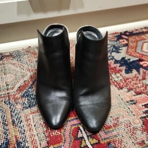 Dolce Vita Black Leather Mules